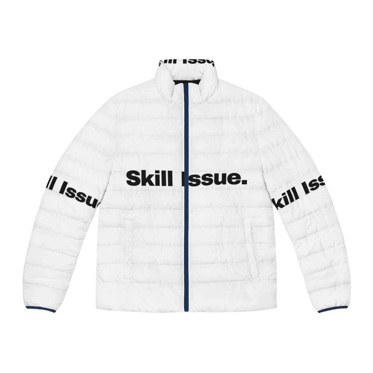 "Skill Issue" Puffer Jacket for Gamers | Noob Merch