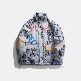 Scribble Gray Jacket